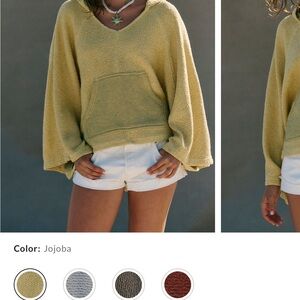 Free-Est Simon Hoodie Women's yellow hoodie